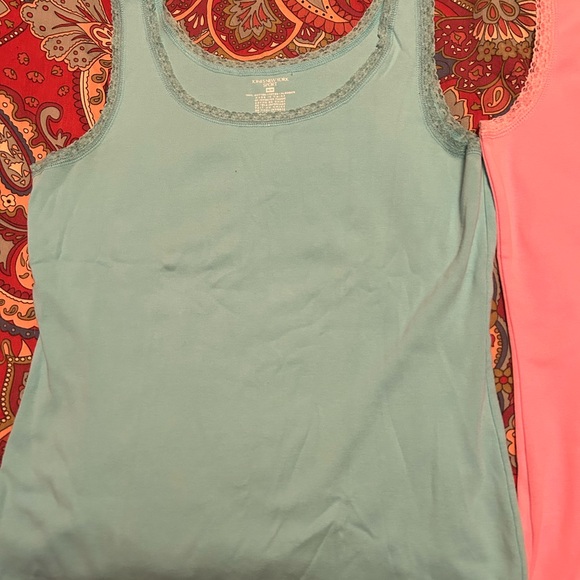 Jones New York tank tops with lace detail - Picture 2 of 4